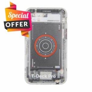 LILYGO T-Deck Pro SX1262 LoRa 868 MHz GPS Wireless Module TTGO Development Board with 3.1 Inch Ultra Wide Viewing Low Power E-Paper (Audio Module PCM512A)