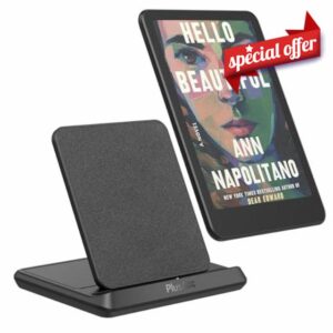PlusAcc Wireless Charging Dock for Kindle Paperwhite Signature Editions (2022 & 2024 Releases) & Colorsoft Signature Edition (32GB)