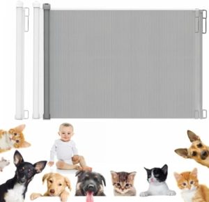 Extra Wide Baby Gate One-Hand Operation Safety Gate