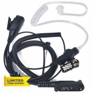HYS Radio Earpiece Compatible with Hytera HYT PD600 PD602 PD605 PD662 PD665 PD680 PD682 PD685 X1e X1p Walkie Talkie
