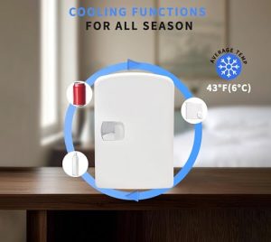 6 Can Portable Cooler Personal Refrigerator for Care