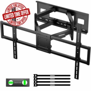 monTEK Full Motion TV Wall Bracket for 60"-120" TVs