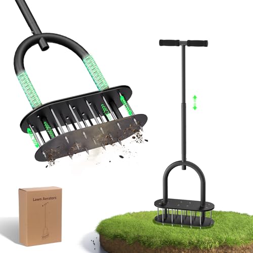 Manual Aeration Tools with Padded T-Handle