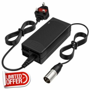 29V 5A 3-Pin Male XLR Battery Charger