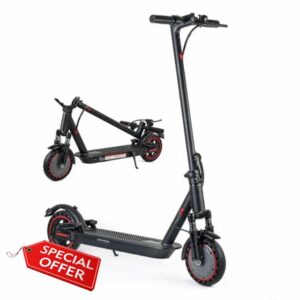 Folding Electric Scooter for Adults with 4 Shock Absorbers