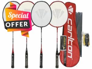 Carlton Nanomax Pro Ti Badminton Set