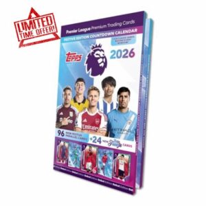 Topps Premier League 2026 Trading Card Collection - Countdown Calenda