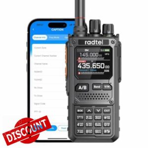 Radtel RT-920 Walkie Talkie 8W Long Range Programmable Bluetooth Two-Way Handheld Radio
