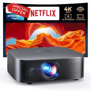 [2025 Upgrade] 4K Short Throw Projector