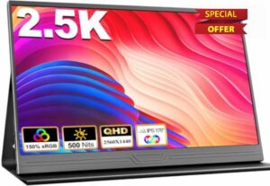 CUIUIC 2.5K Portable Monitor