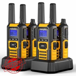 Radioddity HD-1 IP67 Walkie Talkies for Adults