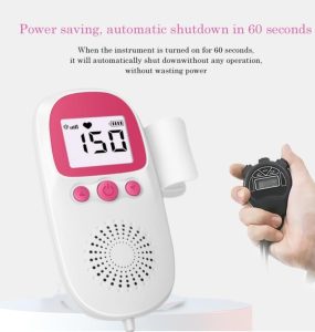 Premium Doppler Fetal Heartbeat Monitor Headphone Baby Prenatal Belly Bump Speakers Headset Pregnancy Speaker Headphones LEI-L2