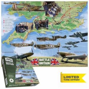 1000 Piece Jigsaw Puzzle To Commemorate 85 Years Since the Battle of Britain with This Exclusive Imperial War Museums Honouring RAF Heroes and WWII History
