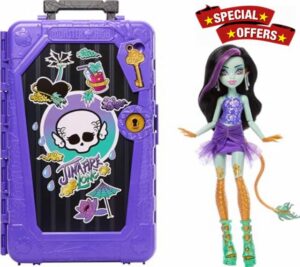 Monster High Skulltimate Secrets Jinafire Long Doll and Accessories Set