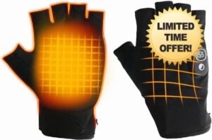 OBEST Heated Gloves for Women Man