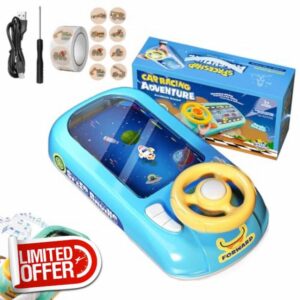 NNBWLMAEE Race Adventure Car Steering Wheel Toy