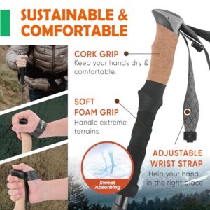 Lightweight Aluminum Hiking Sticks & Walking Sticks