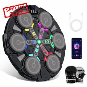 Qbiower Music Boxing Machine for Kids
