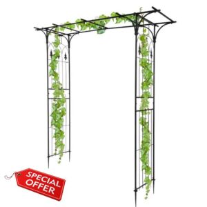 Outopee Heavy Duty Garden Arch Trellis