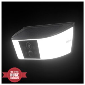 ieGeek Solar Wall Light Security Camera Outdoor Wireless