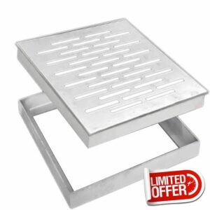 Stainless steel drain cover