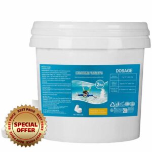 2LB Multifunction Chlorine Tablets for Swimming Paddling Pool clean tables Clarifier for water Tablets for Hot Tub