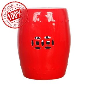 TUPAFJU Decorative Ceramic Garden Stool