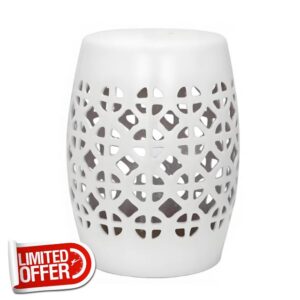 ZDFTGKM Ceramic Decorative Garden Stool