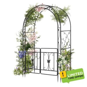Bonnlo Garden Arch with Gate