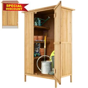 GiantexUK Wooden Garden Shed