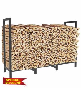 Garbuildman 4ft Heavy-Duty Outdoor Log Store