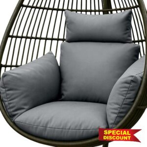 HOMESCAPES Luxury Egg Chair Cushion