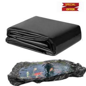 TezhiIe Black LDPE Pond Liner