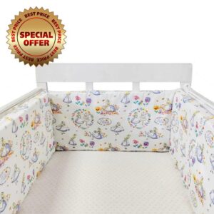 PTKG Baby Bed Guard Bed Side Rails for Children Toddler Bed Rail Bed Rail for Baby Breathable Crib Cot Liner Cot for Cot Bed Padded Padded Side Protectors Liner Headboard