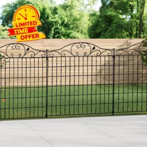 The Fellie Metal Garden Fence 94 L*112 H CM