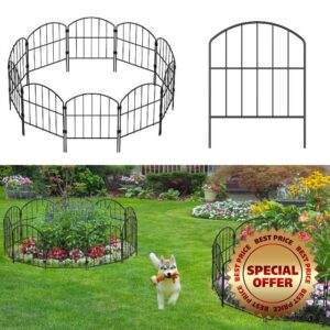 LIANTRAL Decorative Garden Fence Fencing 10 Panels