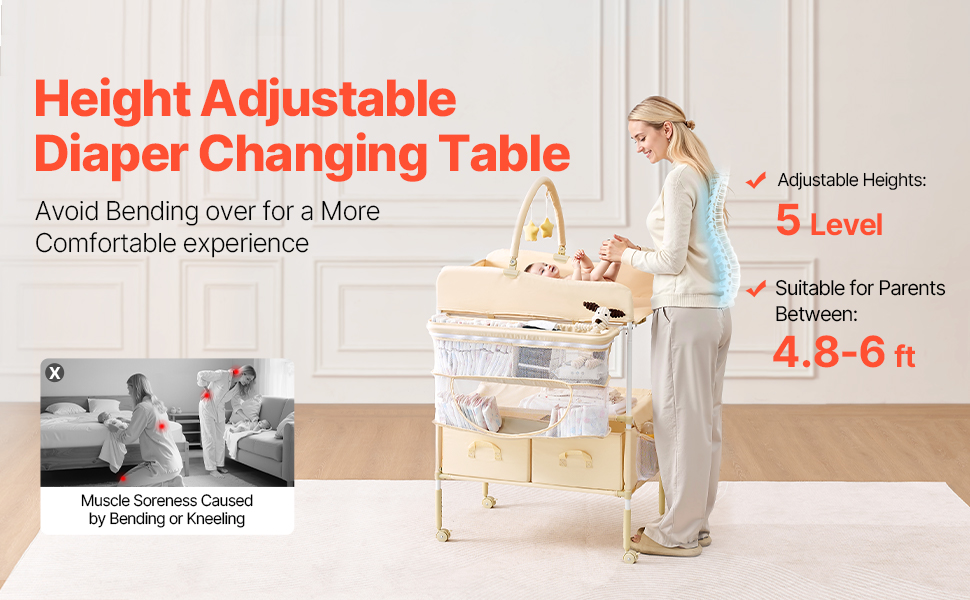 changing table with wheels