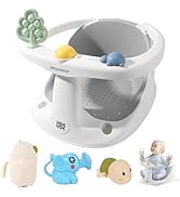 Bebamour Baby Highchair Portable for Outdoor Foldable Booster Seat Toddlers Booster Dining Seat w...