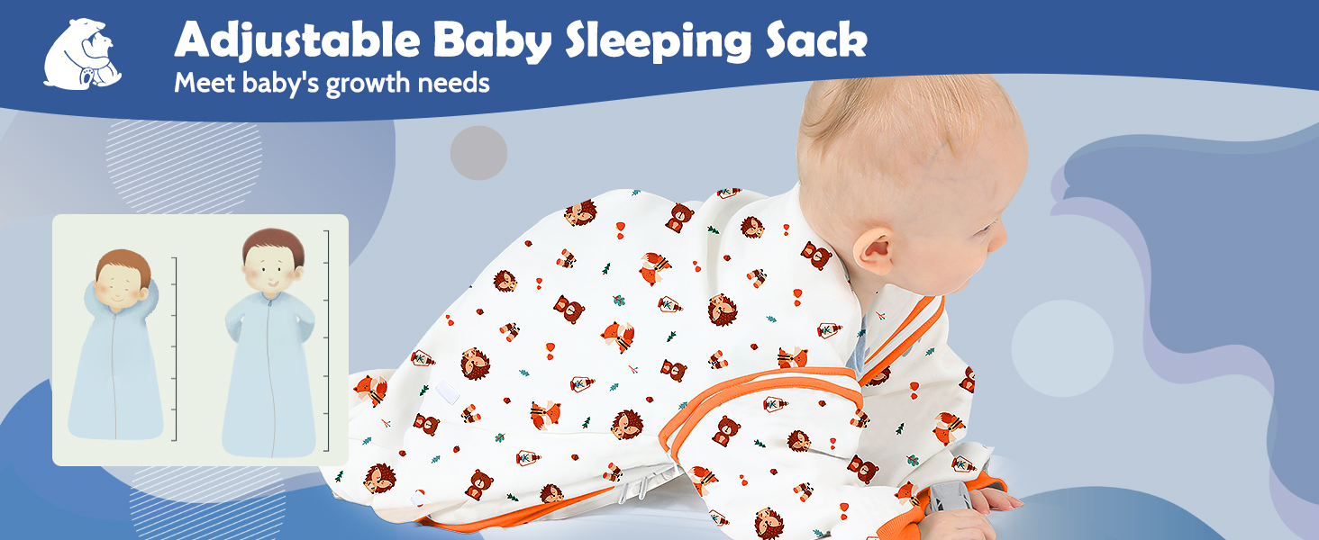 Baby Sleeping Sack Wearable Blanket 2.5 Tog