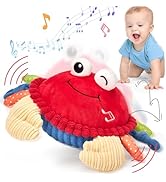 CubicFun Baby Crawling dinosaur toys for boys Baby Toys Musical Light Interactive Walking Sensory...