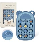 Moonkie Dino Stacking Toys, Silicone Soft Stack Rings, for Baby Teething, Educational Learning, S...