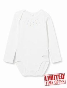 Eco by Naty Baby White Bodysuit 86/92