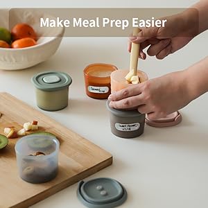 Silicone Baby Food Storage