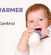 Nuliie Baby Bottle Warmer 6-in-1 with Digital LCD, Timer, Smart Temperature Control and Automatic...