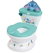 Bright Starts Disney Baby Stitch Water Mat, Making Waves Tummy Time Play Mat, 3 Floating Toys, Ne...