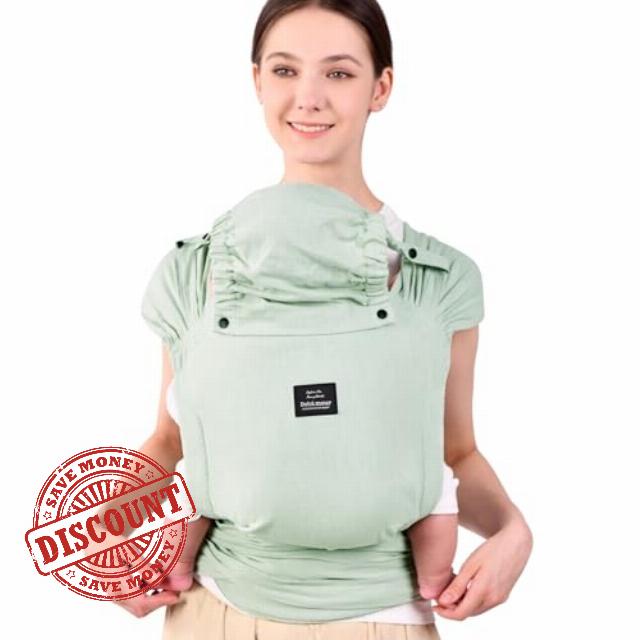 Bebamour Baby Carrier Newborn Ajustable One Size Baby Carriers Easy to Wear