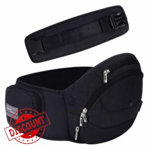 Bebamour Baby Carrier Hip Seat 0-36 Months Lightweight 3 in 1 Baby Carrier Newborn to Toddler HipSeat (with Waist Extender