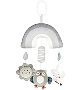 Blublu Park Baby Hanging Musical Toy with Music Box, Baby Lullaby Pull Musical Sensory Toys for B...