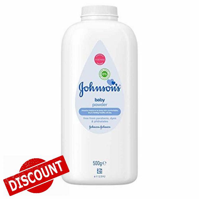 Johnson's Unisex-Baby powder 3 pack (1500g)