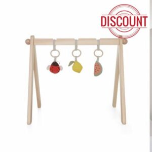 Mamas & Papas Baby/Todder Activity Toy - BabyPlay Wooden Play Arch